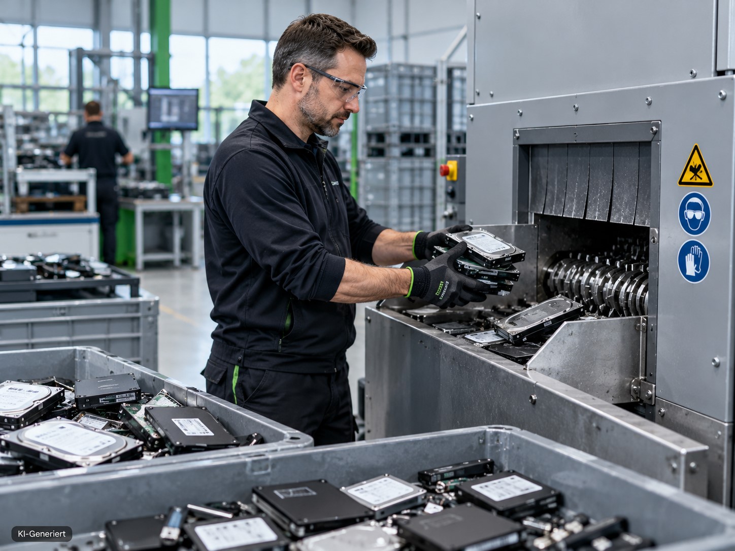 KI-Generiert – ProCoReX: Datenträgervernichtung